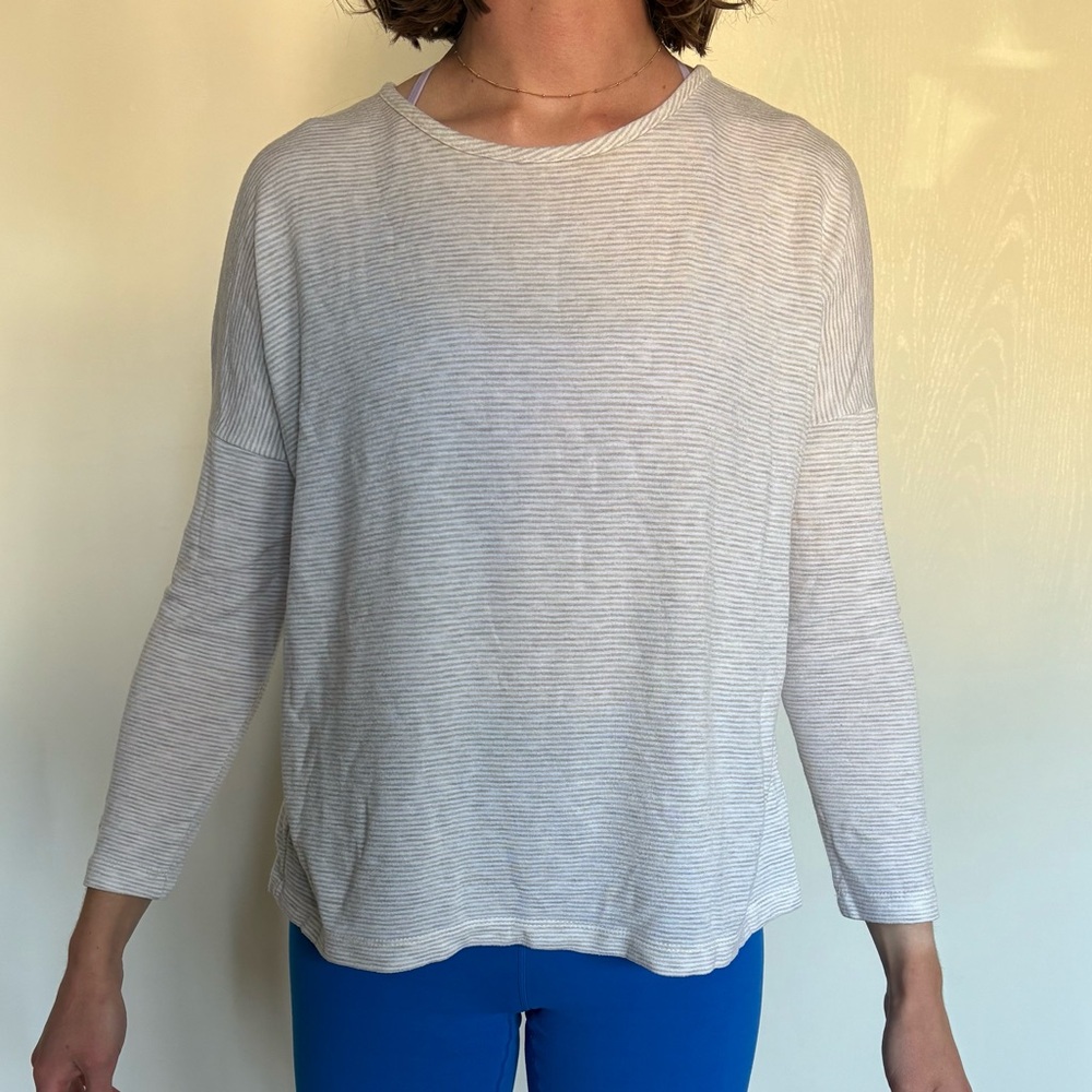 Böhme Tan Striped Shirt